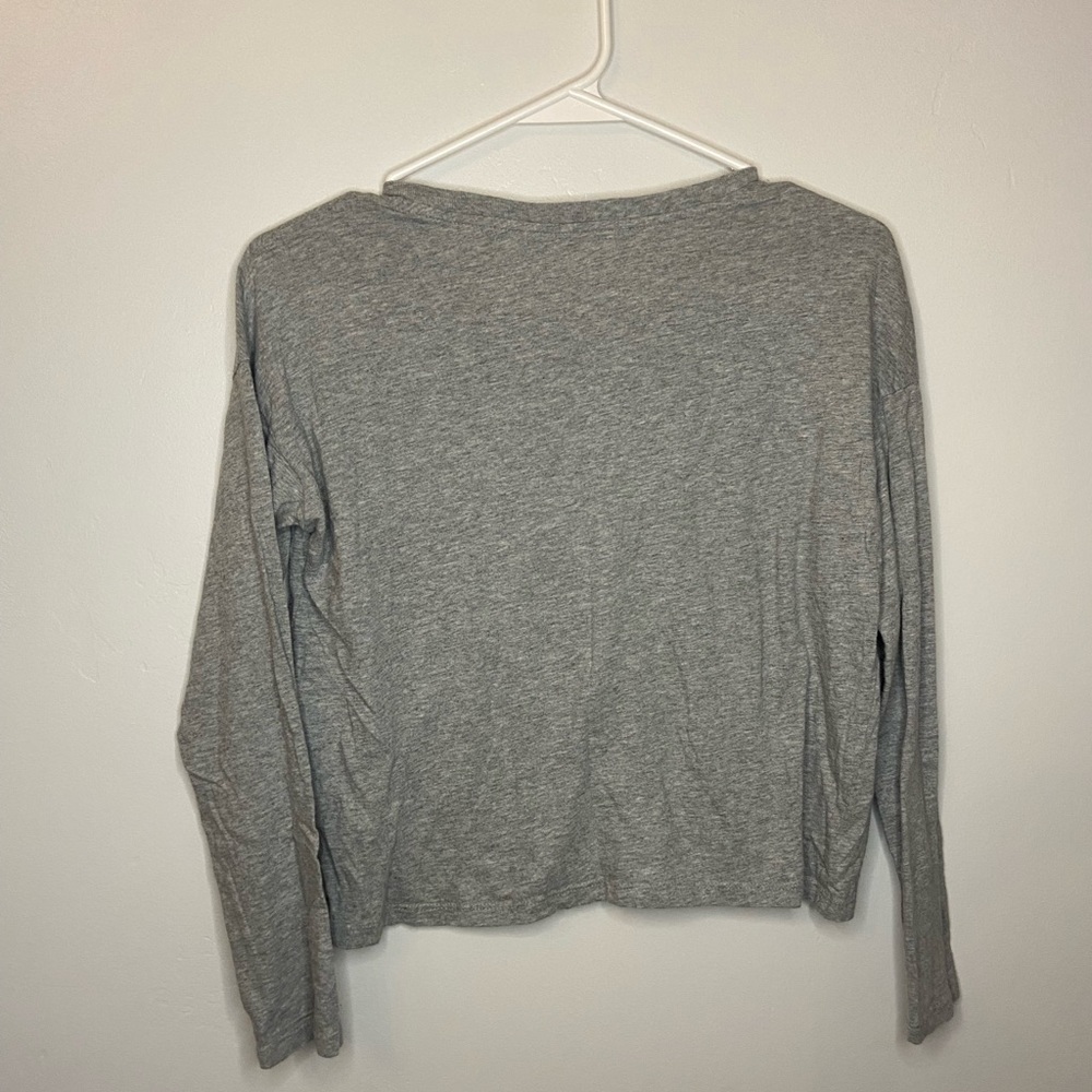 Everlane Long Sleeve Essential Basic Top - image 2